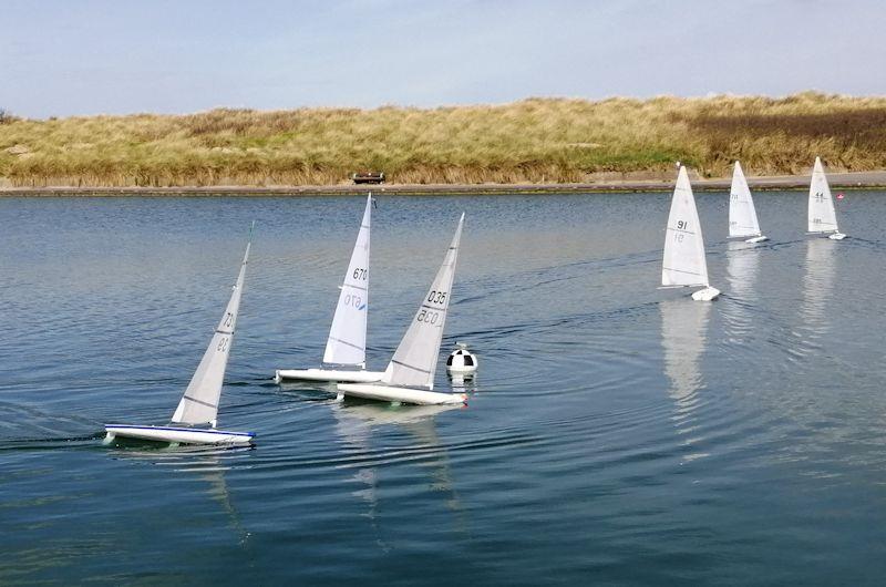 RC Laser Spring Series at Fleetwood week 3 photo copyright Kyri Christodoulou taken at Fleetwood Model Yacht Club and featuring the RC Laser class