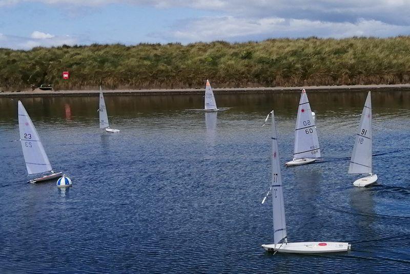 RC Laser Summer Series at Fleetwood week 1 photo copyright Tony Wilson taken at Fleetwood Model Yacht Club and featuring the RC Laser class