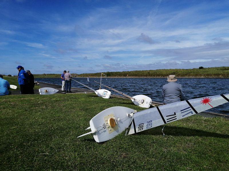 RC Laser Summer Series at Fleetwood week 3 photo copyright Bob Jolly taken at Fleetwood Model Yacht Club and featuring the RC Laser class