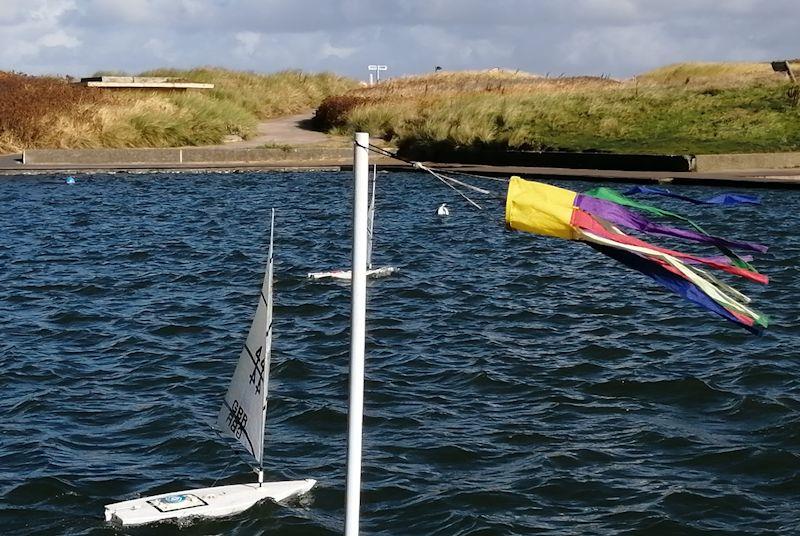 RC Laser Autumn Series at Fleetwood day 1 photo copyright Tony Wilson taken at Fleetwood Model Yacht Club and featuring the RC Laser class