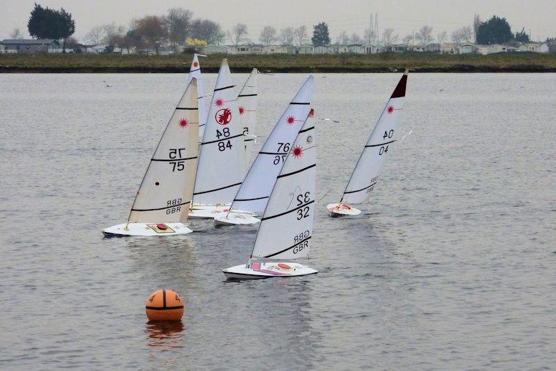 Medway RC Laser Club Winter Series Day 2 photo copyright Fiona Blair taken at  and featuring the RC Laser class