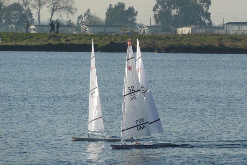 Medway RC Laser Club Winter Series day 4 photo copyright Fiona Blair taken at  and featuring the RC Laser class