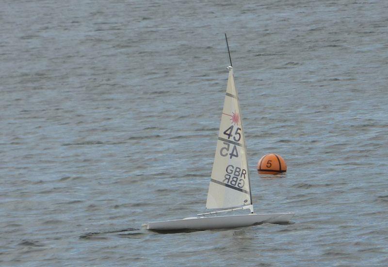 One of the smallest rigs on a RC Laser photo copyright Fiona Blair taken at  and featuring the RC Laser class