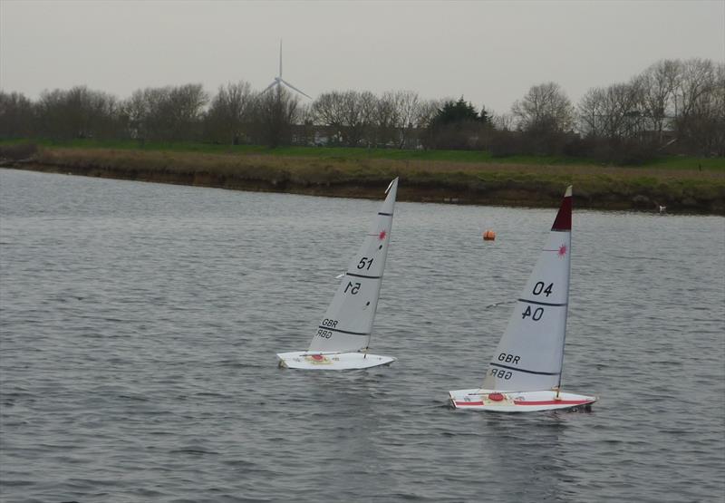 Medway RC Laser Club Winter Series day 9 photo copyright Fiona Blair taken at  and featuring the RC Laser class