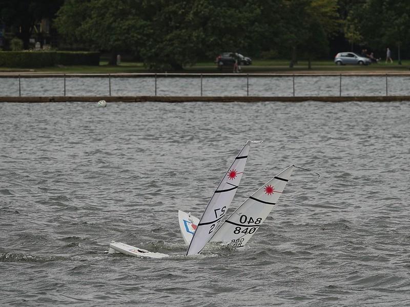 RC Laser TT at Poole, August 2023 photo copyright Mile Millward taken at Poole Radio Yacht Club and featuring the RC Laser class