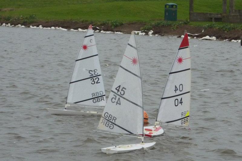 Medway RC Laser Club Winter Series week 2 photo copyright Fiona Blair taken at Medway Yacht Club and featuring the RC Laser class