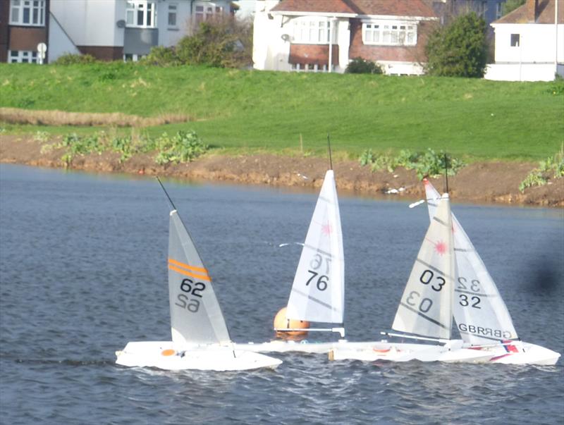 Medway RC Laser Club Winter Series week 4 - photo © Fiona Blair