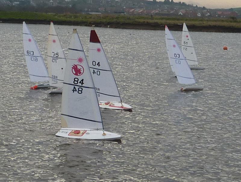 Medway RC Laser Club Winter Series week 5 photo copyright Fiona Blair taken at Medway Yacht Club and featuring the RC Laser class