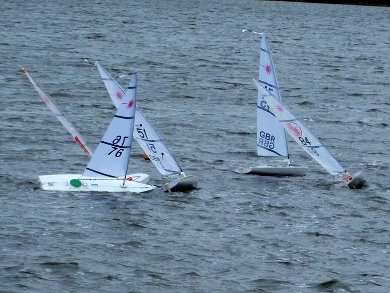 Medway RC Laser Club Winter Series week 7 photo copyright Fiona Blair taken at Medway Yacht Club and featuring the RC Laser class