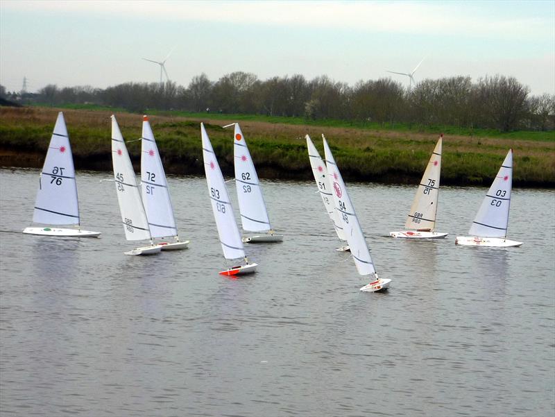 Medway RC Laser Club Winter Series week 11 photo copyright Fiona Blair taken at Medway Yacht Club and featuring the RC Laser class