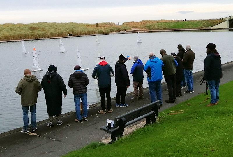 RC Laser open meeting at Fleetwood photo copyright Tony Wilson taken at Fleetwood Model Yacht Club and featuring the RC Laser class