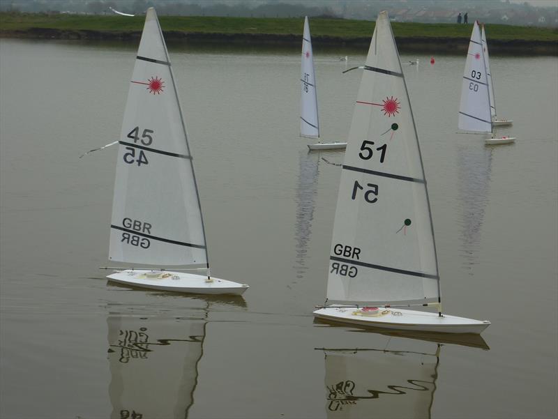 Medway RC Laser Club Winter Series week 9 - photo © Fiona Blair