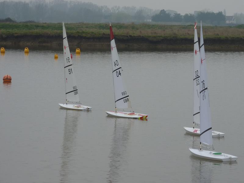 Medway RC Laser Club Winter Series week 9 - photo © Fiona Blair