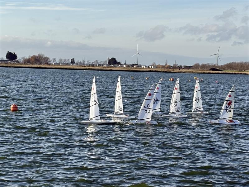 Medway RC Laser Club Winter Series Week 2 photo copyright Phil Walker taken at  and featuring the RC Laser class