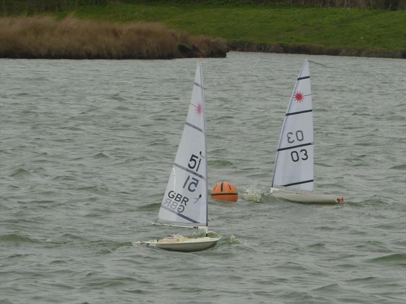 Medway RC Laser Club Winter Series Week 4 photo copyright Fiona Blair taken at  and featuring the RC Laser class