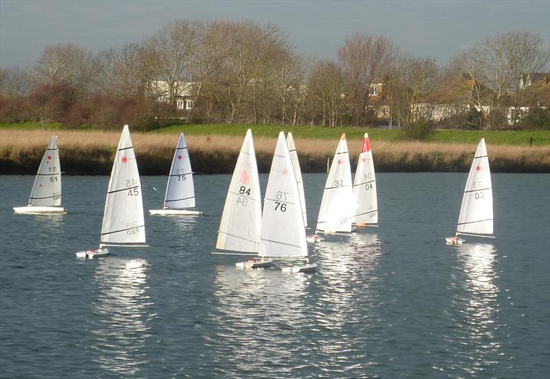 Medway RC Laser Club Winter Series Day 5 - photo © Fiona Blair