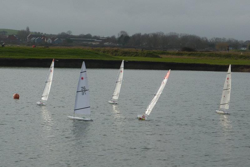 Medway RC Laser Club Winter Series Day 7 photo copyright Fiona Blair taken at  and featuring the RC Laser class