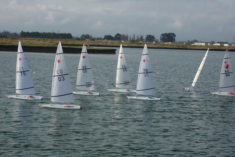 Medway RC Laser Club Winter Series day 8 - photo © Fiona Blair