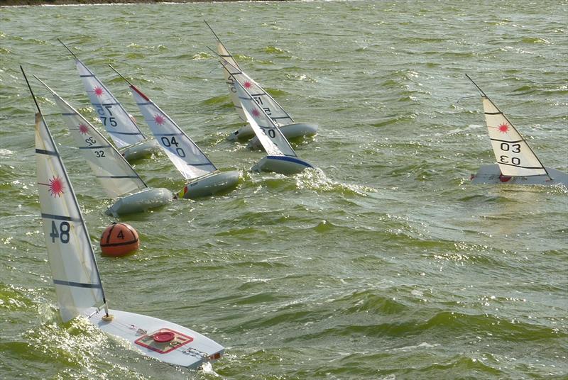 Medway RC Laser Club Winter Series day 10 photo copyright Fiona Blair taken at  and featuring the RC Laser class