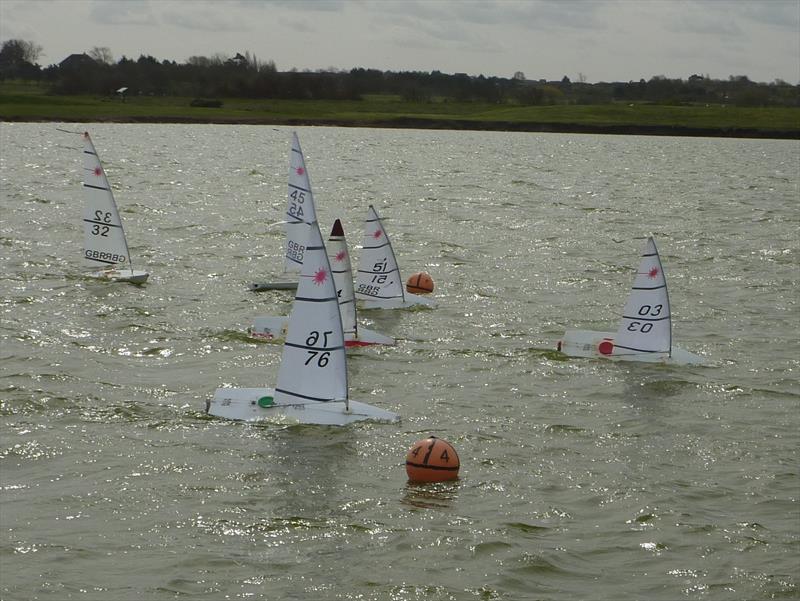 Medway RC Laser Club Winter Series day 12 photo copyright Fiona Blair taken at  and featuring the RC Laser class