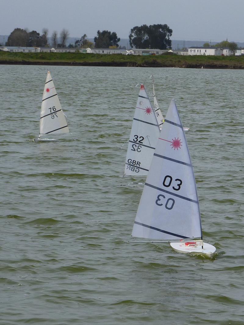 Medway RC Laser Club Winter Series day 12 photo copyright Fiona Blair taken at  and featuring the RC Laser class