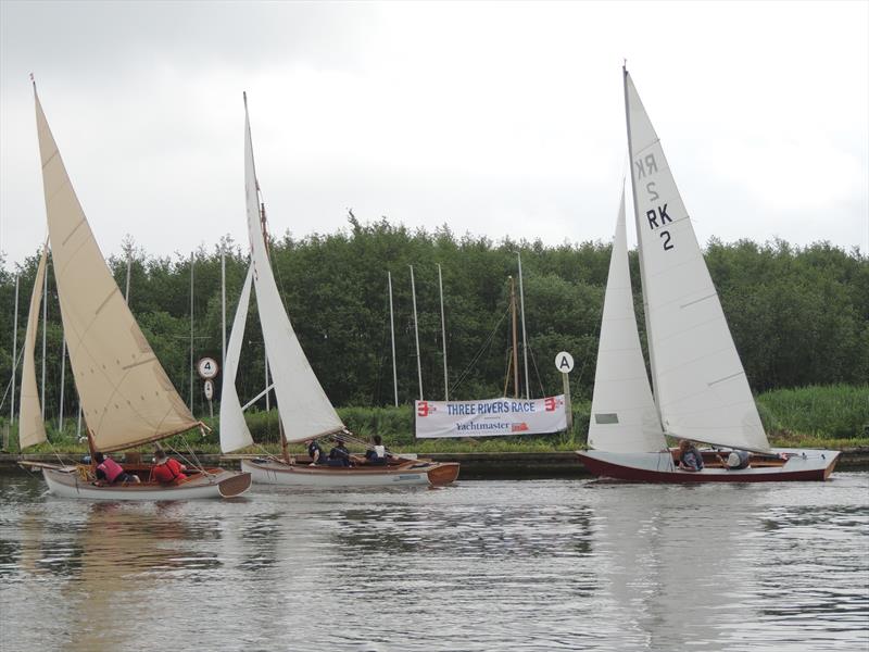 58th Yachtmaster Insurance Three Rivers Race photo copyright Holly Hancock taken at Horning Sailing Club and featuring the Rebel class