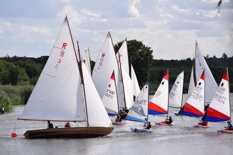 A busy river during Horning Sailing Club Regatta Week 2022 - photo © Holly Hancock