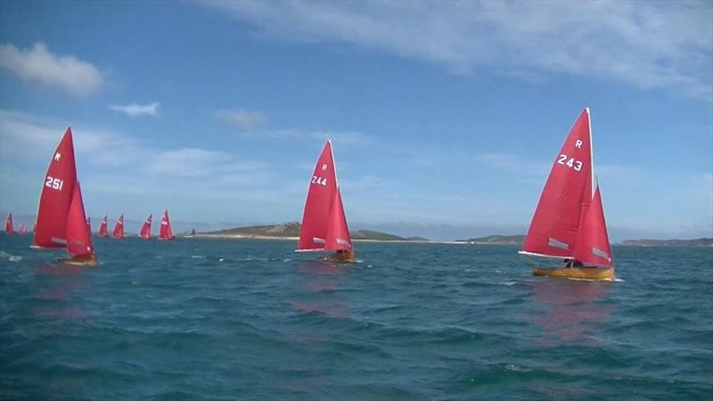 Day 3 of the Redwing National Championship at the Isles of Scilly photo copyright Brian Carvey taken at Scillonian Sailing and Canoeing Club and featuring the Redwing class