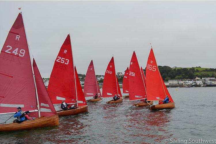 Redwing Nationals at Instow photo copyright Jonathan Miles / www.sailingsw.co.uk taken at North Devon Yacht Club and featuring the Redwing class