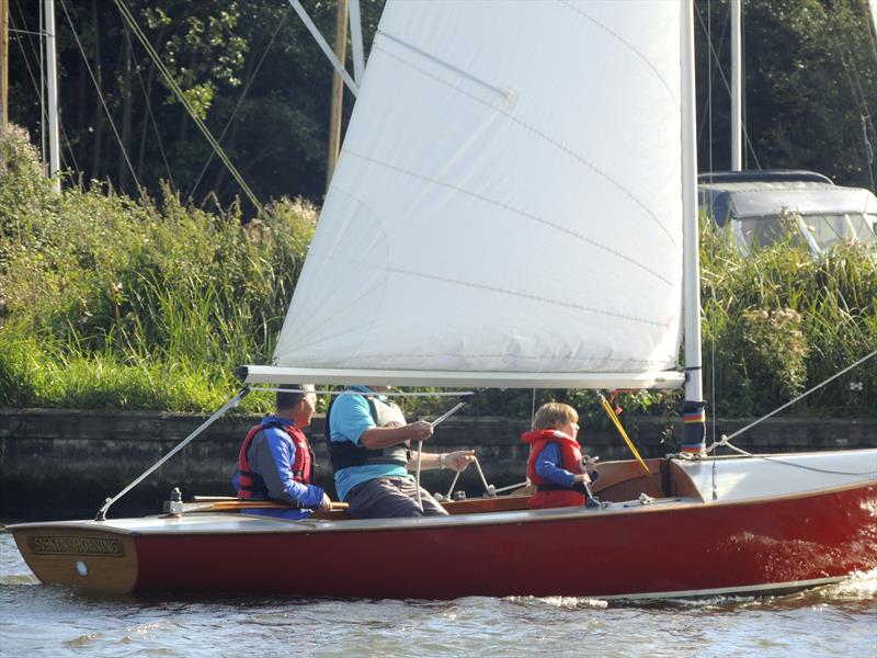 Reedling Keelboat's 50th Anniversary Celebrations photo copyright Holly Hancock taken at Horning Sailing Club and featuring the Reedling class