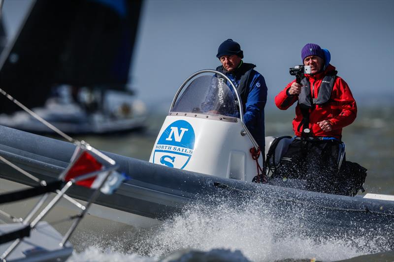 North Sails' Ian Walker - 2024 RORC Easter Challenge photo copyright Paul Wyeth / RORC taken at Royal Ocean Racing Club and featuring the RIB class