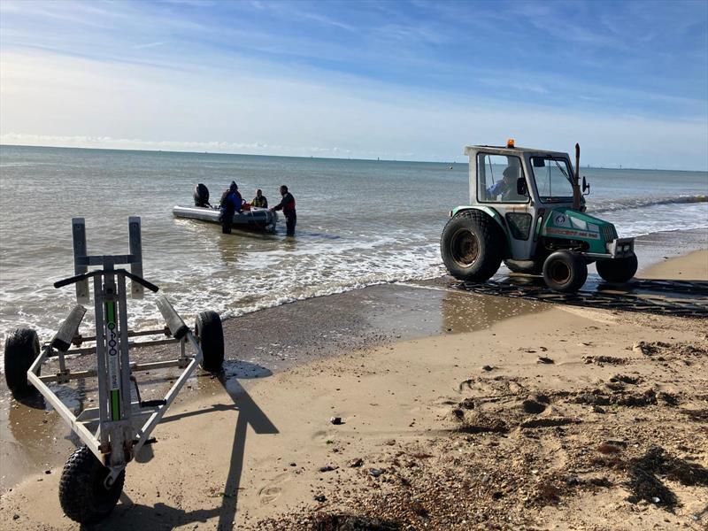 The Arun Youth Aqua Centre tractor - photo © AYAC