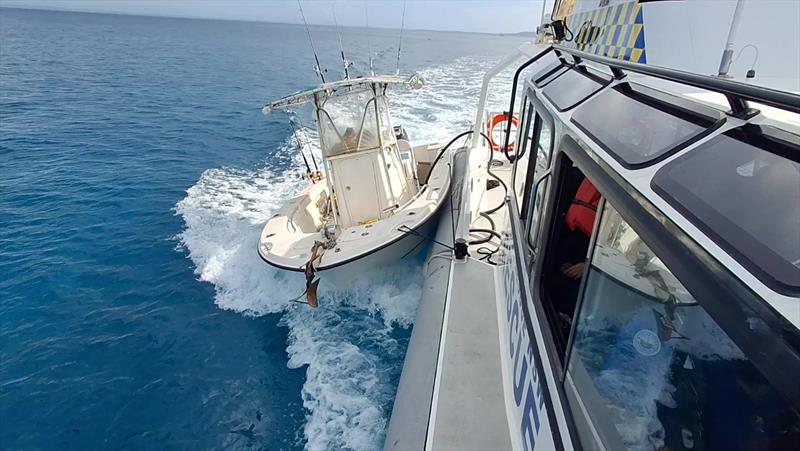 Marine Rescue NSW vessel Jervis Bay 41 responded to a MAYDAY call off Bowen Island on March 5 photo copyright Marine Rescue NSW taken at  and featuring the RIB class