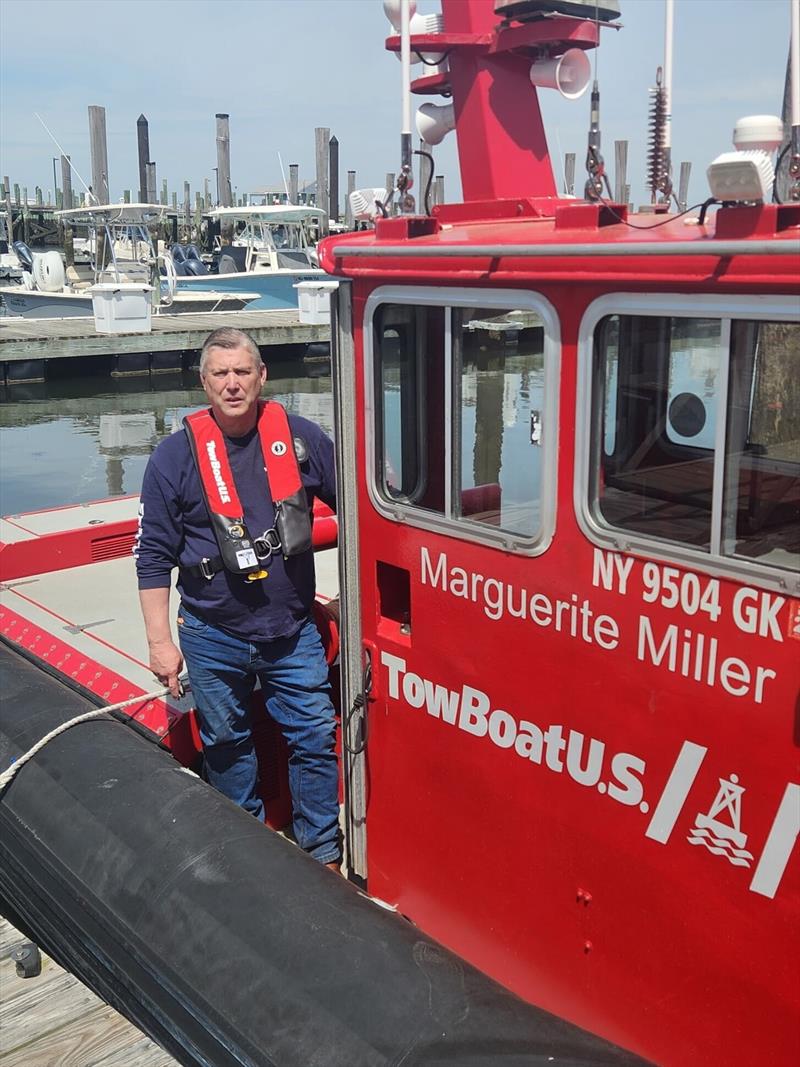 TowBoatUS Staten Island and TowBoatUS Sandy Hook port manager Capt. Harold “Smitty” Smith photo copyright BoatUS taken at  and featuring the RIB class
