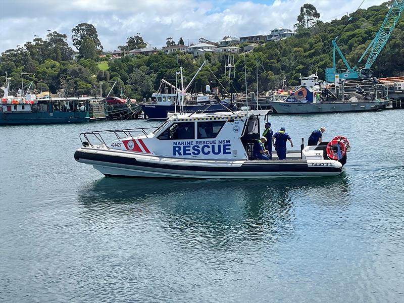 Xray 30 is the rescue vessel based at Marine Rescue Eden photo copyright Marine Rescue NSW taken at  and featuring the RIB class