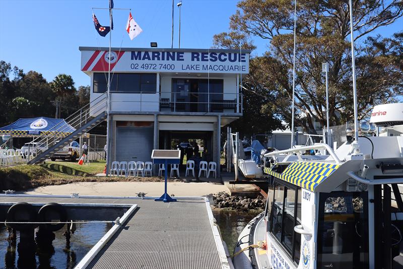 Marine Rescue Lake Macquarie Base and Vessel photo copyright Marine Rescue NSW taken at  and featuring the RIB class