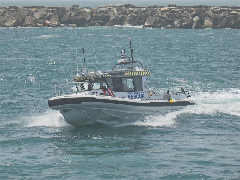 Marine Rescue NSW vessel Merimbula photo copyright Marine Rescue NSW taken at  and featuring the RIB class