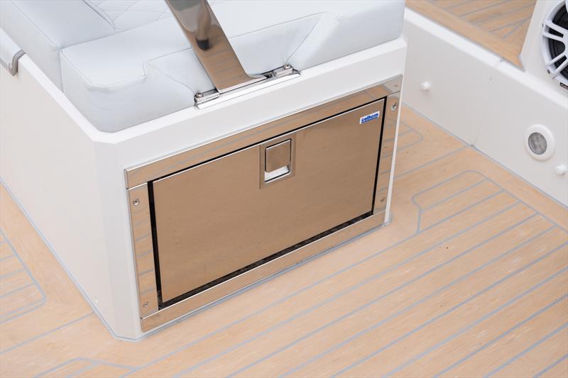 Aft Seating Intergrated Refridgeration photo copyright Protector taken at  and featuring the RIB class