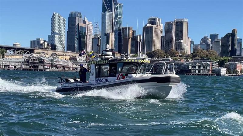 Port Jackson 31 tows a disabled vessel photo copyright Marine Rescue NSW  taken at  and featuring the RIB class