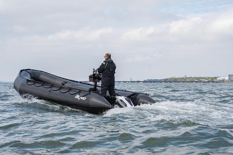 RAD 40 Power Console on Zodiac Milpro - photo © RAD Propulsion