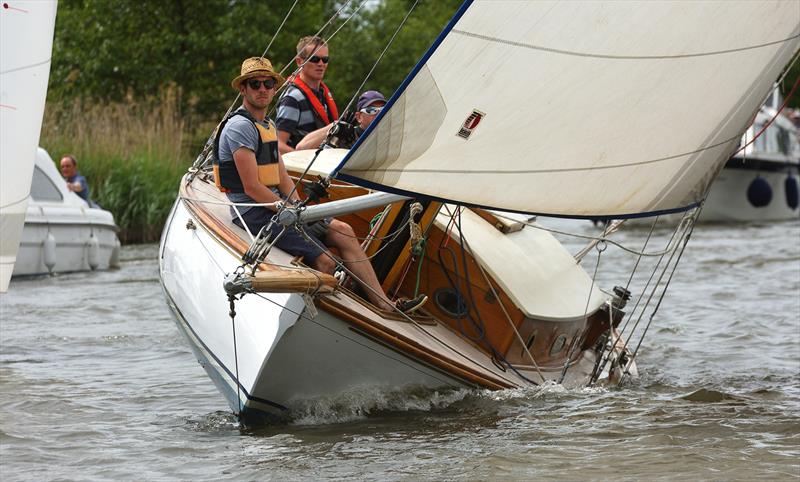Three Rivers Race 2019 photo copyright Neil Foster Photography / www.wfyachting.com taken at Horning Sailing Club and featuring the River Cruiser class