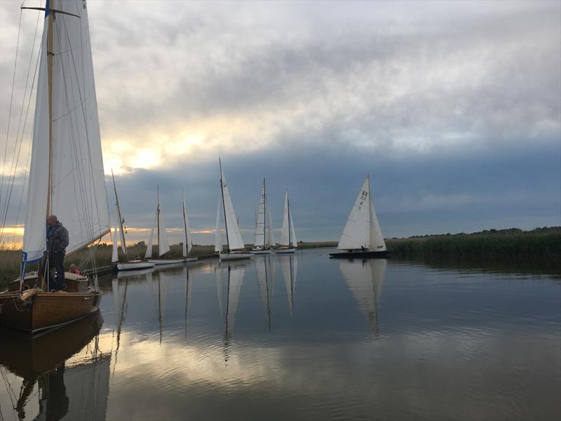 Three Rivers Race 2019 photo copyright Holly Hancock taken at Horning Sailing Club and featuring the River Cruiser class
