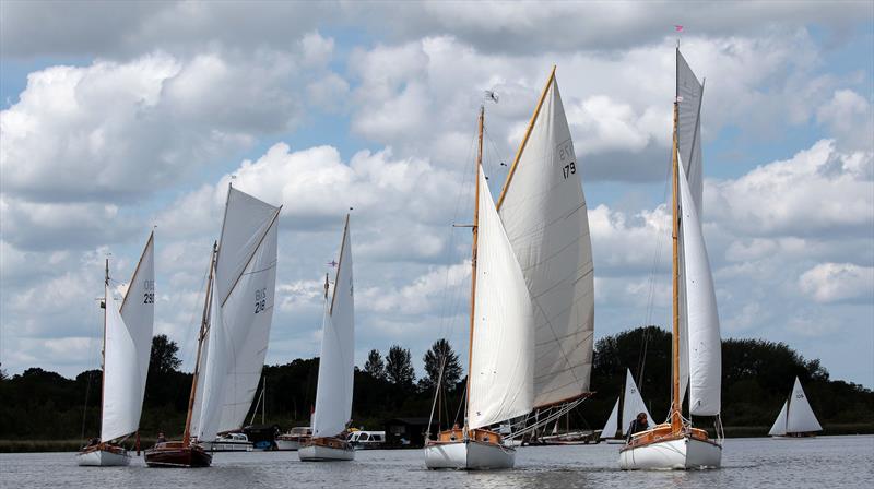 River Cruisers at the Norfolk Punt Club photo copyright Robin Myerscough taken at Norfolk Punt Club and featuring the River Cruiser class