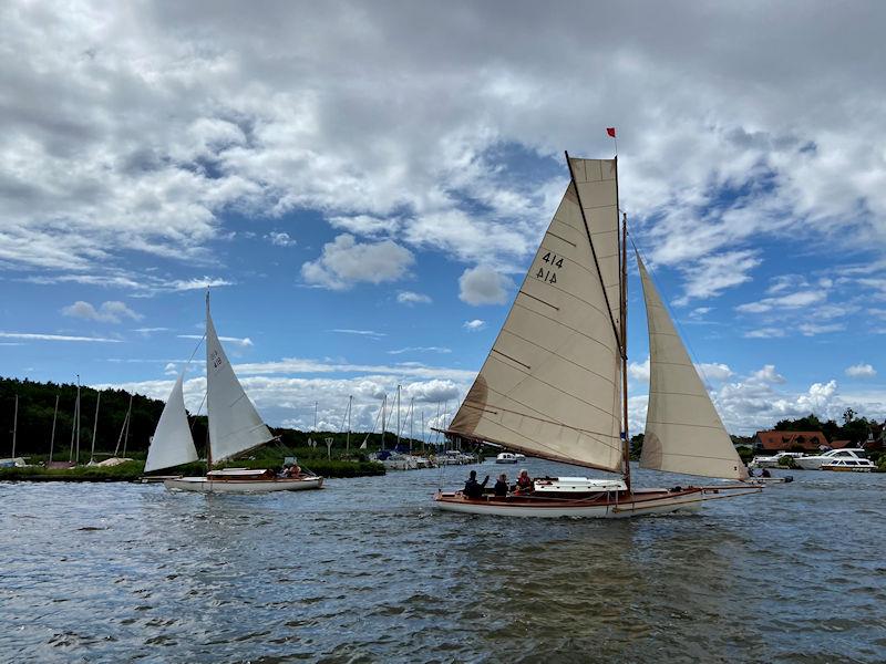 Horning Sailing Club Regatta Week 2023 photo copyright Holly Hancock taken at Horning Sailing Club and featuring the River Cruiser class