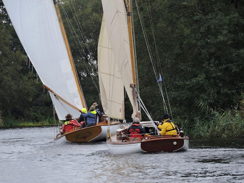 Horning Sailing Club Autumn Passage race photo copyright Holly Hancock taken at Horning Sailing Club and featuring the River Cruiser class