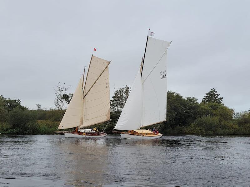 Horning Sailing Club Autumn Passage race photo copyright Holly Hancock taken at Horning Sailing Club and featuring the River Cruiser class