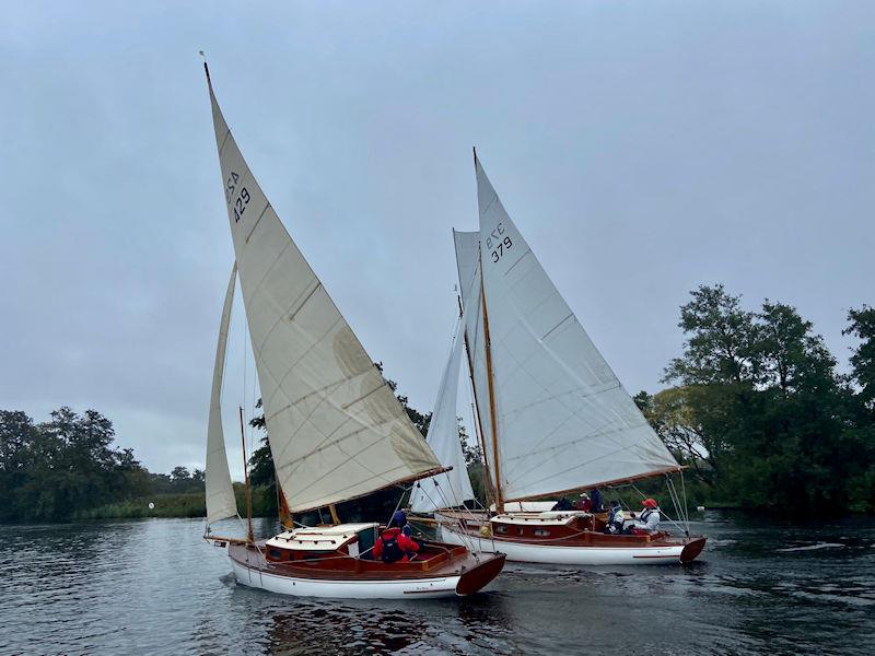 Horning Sailing Club Autumn Passage race photo copyright Holly Hancock taken at Horning Sailing Club and featuring the River Cruiser class