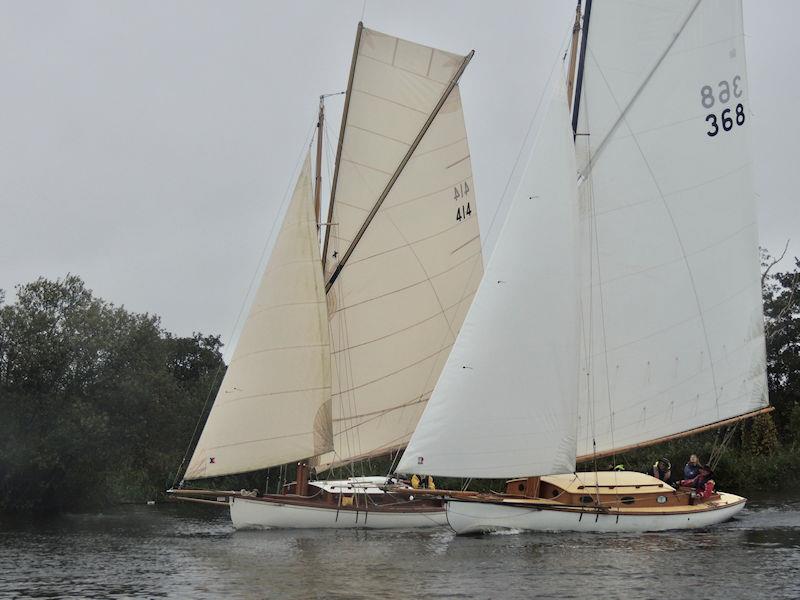 Horning Sailing Club Autumn Passage race photo copyright Holly Hancock taken at Horning Sailing Club and featuring the River Cruiser class