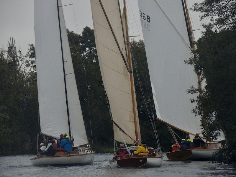 Horning Sailing Club Autumn Passage race photo copyright Holly Hancock taken at Horning Sailing Club and featuring the River Cruiser class