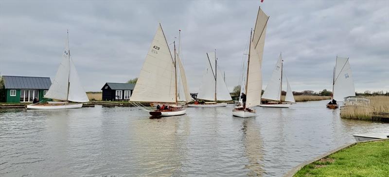 Easter weekend at Horning Sailing Club photo copyright Holly Hancock taken at Horning Sailing Club and featuring the River Cruiser class